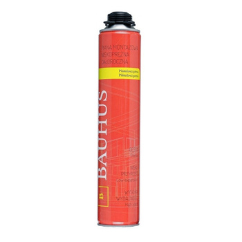 Celoročná nízkotlaková montážna pena 750 ML Bauhus 12 ks.