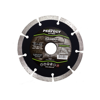 Tarcza diamentowa 125mm segmentowa STALCO Perfect S-71953