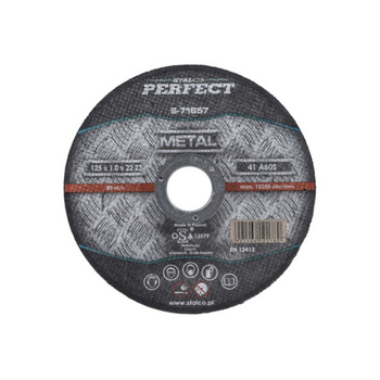 Kotúč na rezanie kovov plochý 230x3,0 STALCO Perfect S-71667