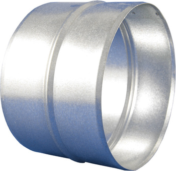 Złączka nyplowa wentylacyjna 125 ocynkowana