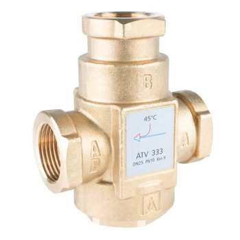 Teplotný ventil ATV 333 DN25 Rp1" kvs 9 45°C