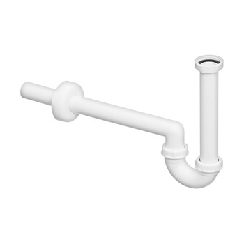 Syfon rurowy bidetowy biały 1 1/4" x 40 mm Viega 703417