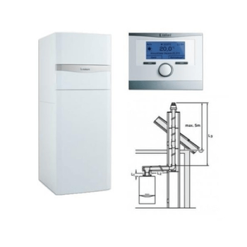 Pakiet kocioł gazowy kondensacyjny jednofunkcyjny Vaillant ecoCOMPACT VSC 306/4 150 + multiMATIC 700 + SPS SZ 0010018223