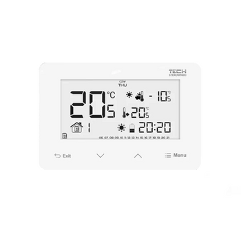 Regulator pokojowy bezprzewodowy dwustanowy ST-293 v2 biały Tech WG.11.0441