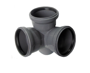 PP 110 mm dvojstenný vnútorný kanalizačný rozdeľovač 67 st. DYKA 5605010