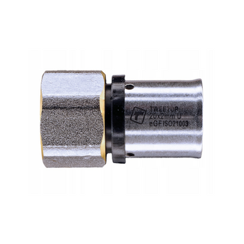 Złączka zaprasowywano-nakrętna GW mosiężna 25 x 1/2" Tweetop 06011321