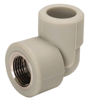 Zvárané koleno PP GW 20 x 1/2" DETAL-MET KGW20X1/2SP