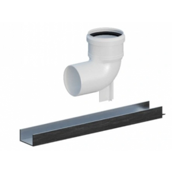 Koleno z PP 80 mm 87 stupňov. s podporou Ricom 47080S