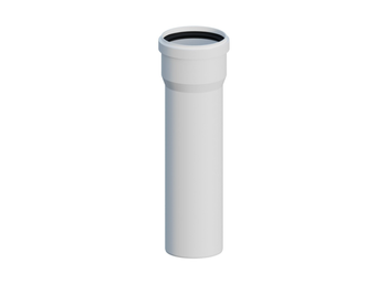 Priama rúra PP 60 mm 1 m s tesnením Ricom 22060B