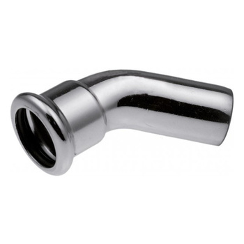 Koleno s nátrubkom 15 mm 45°. KAN-Therm Steel 1509068023