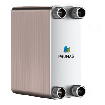Výmenník tepla 40 dosiek 85 kW 1" PROMAG PGM-1c-40