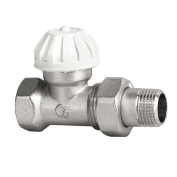 Priamy 1/2" termostatický radiátorový ventil Diamond ART.401-15.PR.