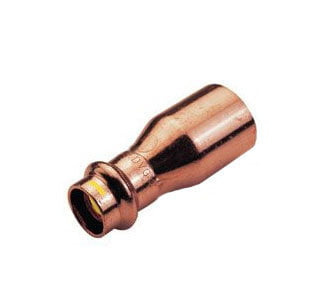 Medená kompresná redukčná vsuvka 28 x 15 mm Plyn/voda Frabo RS9243028015000