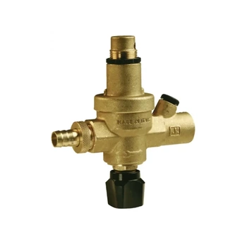 Ventil na automatické plnenie zariadení FA, 0,5÷3,0 bar, GW G1/2", pripojenie na manometer AFRISO 42405