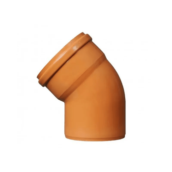 Vonkajšie drenážne koleno PVC 160/45 DYKA