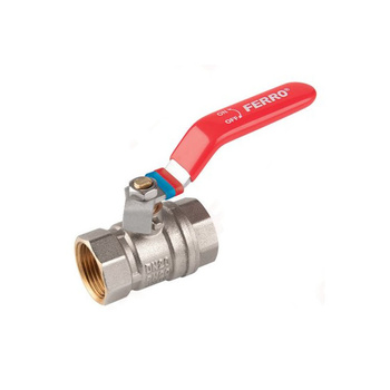 Zawór kulowy nakrętno-nakrętny z dźwignią 5/4" F-Comfort Ferro KFC4