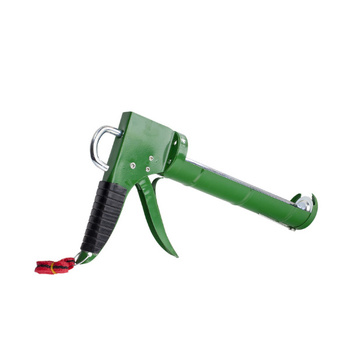 Stláčadlo na silikónovú hmotu 230mm žľab zelený STALCO S-37005