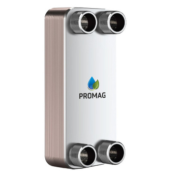Výmenník tepla 20 dosiek 45 kW 1" PROMAG PGM-1c-20