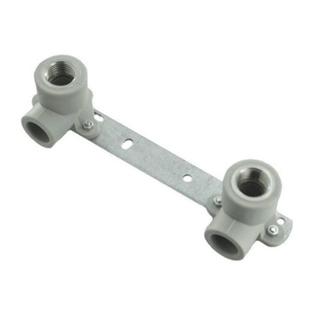 Kolano wieszakowe 20 x 1/2" GW z płytką aluminiową L100 DETAL-MET KWGW20X1/2X100M