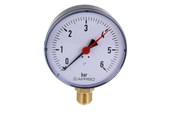 Vykurovací tlakomer RF 63, fi63 mm, 0÷6 bar, G1/4" AFRISO 63513