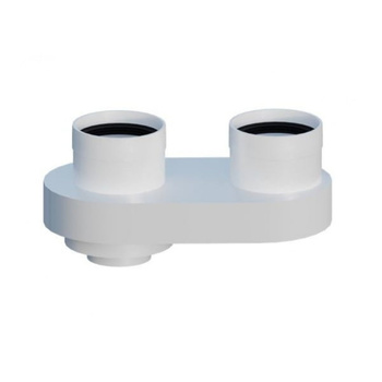 Horizontálny plochý rozdeľovač PP 80/125 x 80 mm Ricom R801258080HOR