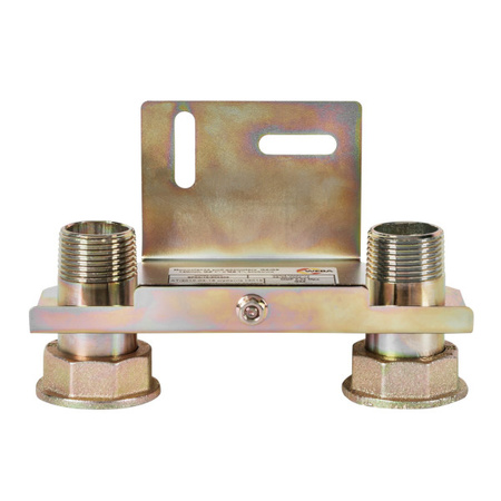 Bloková prípojka G4/G6 GZ 1" pod plynomer 130 mm WEBA 08-20-0005-12