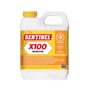Ochranný inhibítor vykurovacích systémov proti vodnému kameňu a korózii X100 1 L Sentinel X100L-12X1L-EXPA