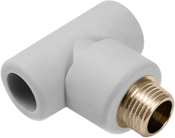 Zváraný T-kus PP GZ 20 x 1/2" DETAL-MET TRGZ20X1/2